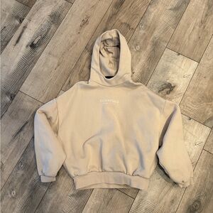 Essentials Light Tan Hoodie